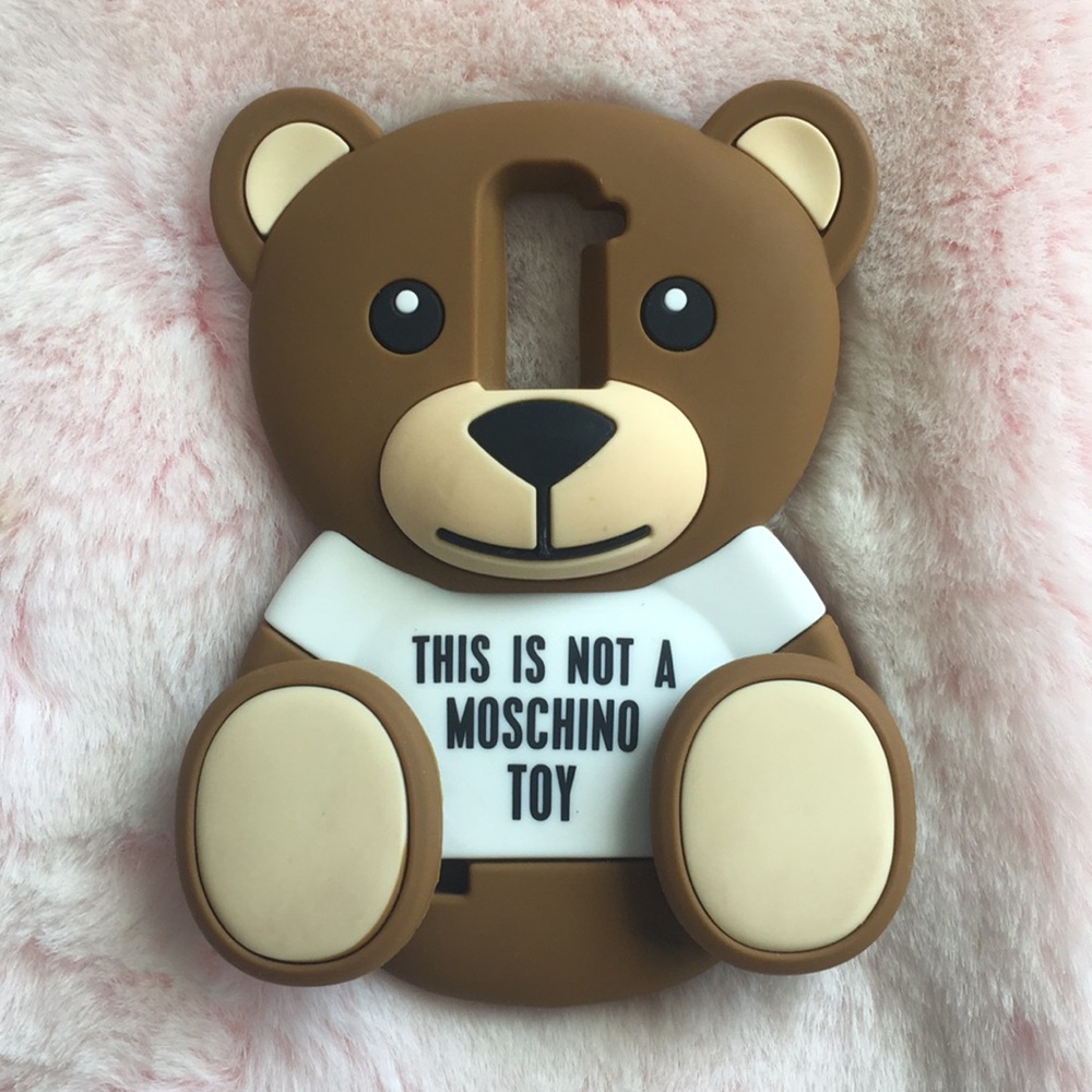 Not a Moschino Toy Teddy Bear Phone Case